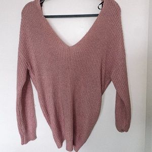 Pink Sweater
